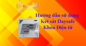 két sắt daysafe khóa điện tử