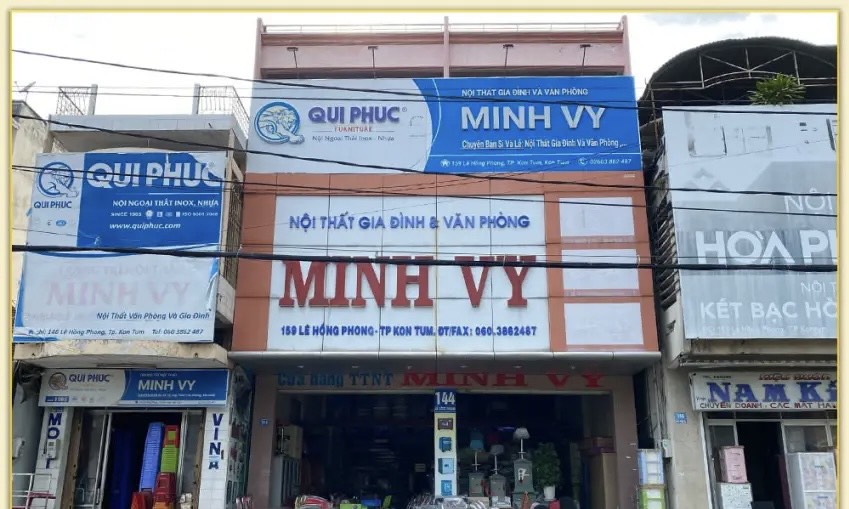 TTNT Minh Vy Két sắt Kon Tum