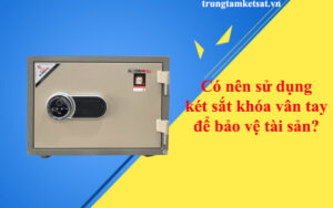 két sắt khóa vân tay